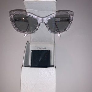 Prada Sunglasses Clear Frame